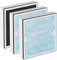 Carmerny HEPA & Activated Carbon Filter Replacement Set Compatible with AlorAir CleanShield HEPA 550 Air Scrubber (Pack of 3)