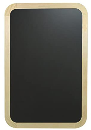 Magnetisches Kreidetafel-Schild, Holzrahmen Mit Abgerundeten Ecken, Wanddekoration, Tafel Für Memo, Bulletin, Menü, Hochzeit (Size : 60x90cm)