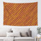 JABNOW Color Lines Wandteppich, bedruckt, 152,4 x 101,6 cm, Wandbehang für Schlafzimmer, Wohnheim, Wohnzimmer, Poster, Wandteppich