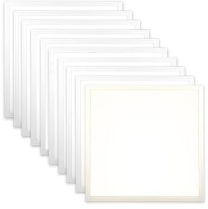 Xtend 10x LED Panel 62x62 dimmbar Neutralweiß 4000K 40W Rasterleuchte 0-10V LED Deckenleuchte Ple2.2