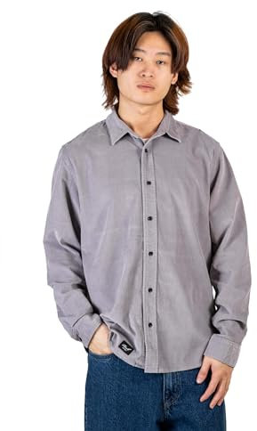 Reell Strike Shirt Grey Purple XL