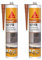 SIKA - Mastic acrylique spécial maçonnerie - portes - fenêtres - SikaSeal 107 joints et fissures - Acajou - Int/Ext - Multisupports - Résistant aux intempéries - 300ml - Lot de 2