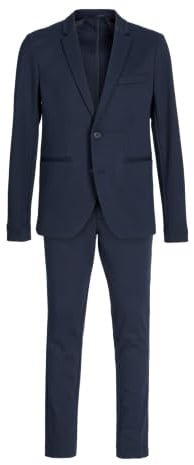 JACK & JONES Boy Einreihiger Blazer und Hose JJEJAXON Anzug Junior
