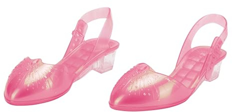 Wicked Glinda Jelly Shoes Fancy Dress for Girls, One Size | Officially Licensed Wicked by Disguise, Adorable Fancy Dress for Girls, Pink Jelly Shoes inspired by Glinda