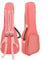 ZWCSHUU Gitarrentasche 23 Zoll Ukulele Gitarrentasche Oxford-Stoff Gitarre Anfänger Essentials Holzblasinstrument Teile und Zubehör(Pink)
