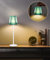 Faithorse Rechargeable Lamp Cordless Table Lamp, Battery Operated Touch Control Portable Wireless Lamp with Handle LED Light for Home Christmas (Green)