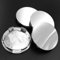 Nabendeckel für Audi A3 Sportback 3 (III) 8V I 2013-2020,Radnabenabdeckung Set ABS Kunststoff Aluminium Nabenkappen für Felgen Radnaben Felgendeckel Felgenkappen,A-60mm