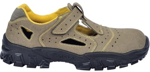 COFRA Sicherheitssandale Sandali di Sicurezza New Brenta S1P 43 Unisex-Adulto, Nero, EU