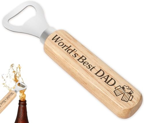 Fathers Day Bottle Opener Gifts for Dad from Daughter Son Fathers Day Presents for Dad Father Pops Daddy Birthday Gifts Beer Gift Daddy Gift for Father's Day Birthday Christmas Retirement Valentines