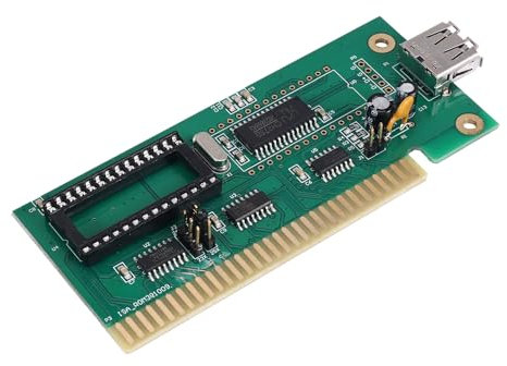 Cpolebev ISA auf USB Adapter Platine ISA Schnittstelle auf USB Schnittstelle für Industrielle Steuerung