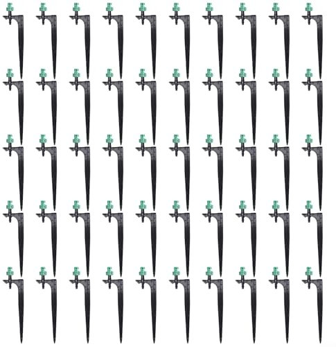 Kühlen Sie Ihre Decke effizient und bewässern Sie Ihre Pflanzen mit unserem 50-teiligen Sprinkler-Set (360°)