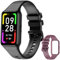 Blackview Smartwatch Herren Damen, Fitnessuhr 1,47'' Farbdisplay, Fitness Tracker mit Schrittzähler Schlafmonitor Herzfrequenz, Sportuhr mit 100+ Sportmodi, Smart Watch für Android iOS (2 Armbänder)