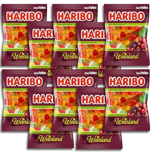 10 er Pack Haribo Weinland 10 x 175g