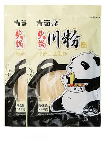 Hot Pot Sichuan Noodles 248g*2 Sichuan Hot Pot Maocai Ingredients Vacuum Packed Without Soaking