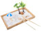 IMIKEYA 1 Ensemble Kit de Jeu Miniature de Décoration pour Bureau et Maison Bac à Sable Zen pour Créativité