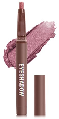 Glitzer Lidschatten Stift, Golden Rose Eyeshadow Stick, Langanhaltend | Wasserfest Bunt Mattes Eyeliner Pencil, Pigmented Long-lasting, Smudgeproof,Ultrapigmentiert,Halloween Makeup-01