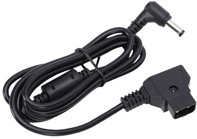 Jiawu D-Tap-B-Typ-Stecker auf 2,5-mm-Gleichstrom-Klinkenstecker-Stromkabel Versorgt das LED-Licht der für Filmproduktions- und Rundfunkanwendungen Effizient mit Strom. 1 M Gummi-Kupfer