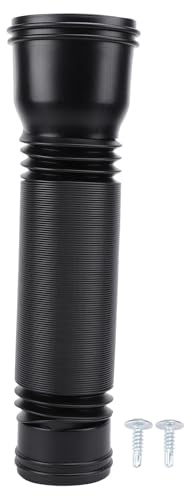 Catch Basin Drain Kit, Downspout Extension Kit, Extendable Drain Away Extender, Gutter Downspout Extensions Flexible Hose Extension,Rain Spout Extender for Cement Outdoor Villa 20-59in