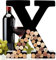 Wine Cork Holder – Metal Monogram Letters | Wine Lover Gifts, Housewarming, Engagement & Bridal Shower Gifts | Personalized Wall Art | Home Decor