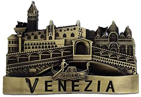Venedig Italien 3D Metall Kühlschrankmagnet Reise Souvenir Geschenk Haus & Küche Dekoration Magnetaufkleber Venedig Kühlschrankmagnet