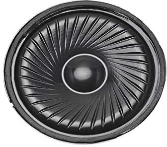 sourcing map Round Internal Magnet Speaker Loudspeaker 8 Ohm 2W 50mm Dia Steel Shell