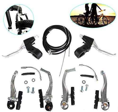 Ruilasago Mountain Cycling BMX MTB Bike Bicycle Alloy V Brake+ Levers+Cables Complete Set