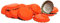 DIAH DO IT AT HOME Crown Caps - Pack of 100 - Beer Brewing DIAH (Orange Crown Caps)