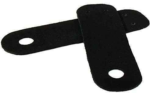 Skates Luna Quad Roller Figur Rollschuhe (Toe Guard ''Shadow'' Schwarz, Universell)