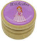GICO Milchzahndose, Zahndose Milchzähne Bilderdose mit diversen Motiven aus Holz für Jungen und Mädchen mit Drehverschluss 44 mm (Prinzessin)