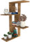 KUBUTKU Eckregal Wandregal Hängeregal 85x47x21 cm Mordern Design Deko Regal Schweberegal für Wohnzimmer Schlafzimmer Büro und Küche (Lancelot Eiche)