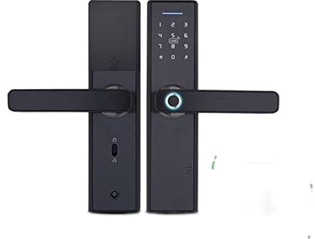 APP WiFi Smart Fingerprint Porta serratura, serratura elettronica, Smart Bluetooth Digital App. Blocco della porta senza chiave della tastiera del codice(4585)