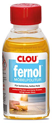 Clou Fernol Möbelpolitur Hell für Holzmöbel: Reinigung, Pflege und Auffrischung lackierter Möbel und Flächen, 150ml