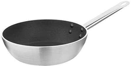 Vogue Antihaft Induktion Sauteuse 24cm, Silber