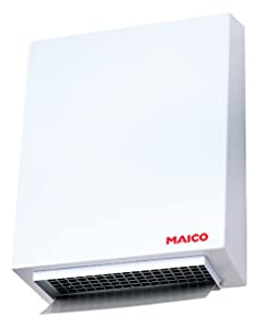 Original AWV 20 S Außenwandventilator für Maschinenabsaugung, Arbeitsplatzabsaugung, Gewerberaum, Fitnessstudio, Kantine etc., Art. Nr. 0080.0999 von Maico, DN 200, Drehzahlsteuerbar, Förderung kleine