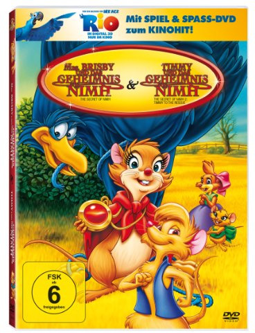 Mrs. Brisby und das Geheimnis von Nimh / Timmy und das Geheimnis von Nimh [3 DVDs]