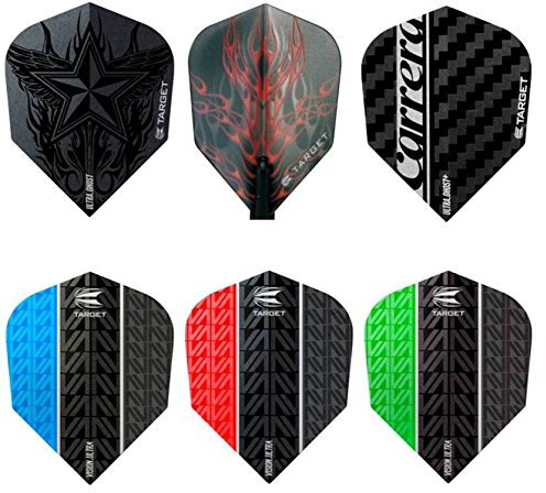 Empire 4 Set / 12 Stck.Target Flight Set Carrera & Vapor + 1 Set Flight