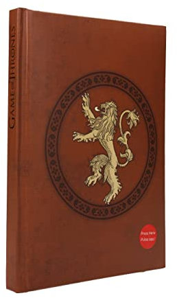 SD Toys SDTHBO89515 - Libreta con luz con diseño de Lannister Game Of Thrones