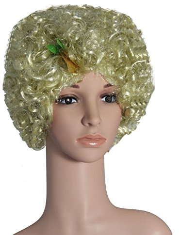 blonde Feen Perücke für Damen Karneval Fasching Märchen Fantasie blond Fee Elfe