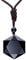 Natürlicher Obsidian Hexagon Stern Anhänger Kette Lucky Love Halskette Sternbild Schmuck für Männer und Frauen