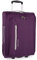 Pierre Cardin British Airways - Valigia morbida con ruote, omologata da cabina Jet2 EasyJet BA, adatta per bagaglio a mano da 56 x 45 x 25, 55 cm, 45 litri, 2,3 kg (S, viola e grigio chiaro), Viola &