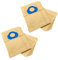 vhbw 20x sacs compatible avec Nilfisk 70GA, 84GS, GA70, GA-70, GM80, GM-80, GM90, GM-90, GS80, GS-80 aspirateur - papier, couleur sable