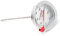 Termómetro para Freír, Termómetro de Cocina de Acero Inoxidable, Termómetro de Aceite de Vástago Largo de Lectura Instantánea con Abrazadera, Termómetro de Dial para Freír /(30 centimetros)