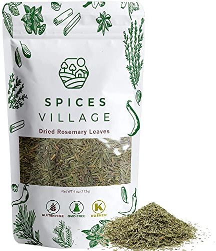 SPICES VILLAGE Rosemary Dried, Rosemary Herbs Dried, 4 oz, Kosher