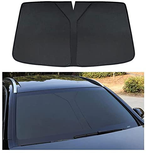 FüR Nissan Qashqai 2014-2021 Auto Sonnenschutz Frontscheibe Sonnenblende Sonnendach Faltbar Selbsthaftende Windschutzscheiben Sonnenschirm Abdeckung Uv-Schutz Styling ZubehöR