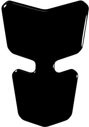 BIKE-label Paraserbatoio 3D per moto, protezione serbatoio, colore nero X502018VA