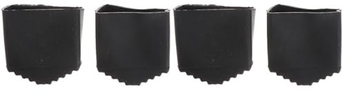 Uonlytech 4 Pièces Pieds D'échelle Pliants Coussins De Chaise Coussin De Pied D'échelle Pieds Déchelle Patins pour Les Pieds De L'escabeau Échelles Caoutchouc Miroir Pleine Longueur Meubles