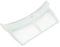 SPARES2GO Fluff Filter Lint Screen compatible with Beko Tumble Dryer (White)
