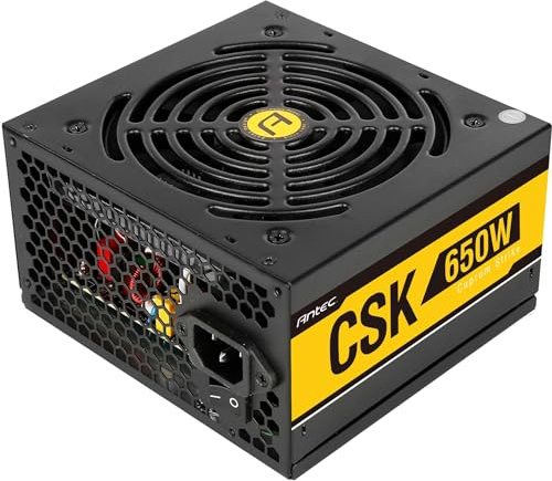 Antec CSK650 unité d'alimentation d'énergie 650 W 20 4 pin ATX ATX Noir, 0-761345-11747-0