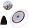 WJUAN Frisbee, Funsport, Multiplayer-Unterhaltung, Profi Frisbee, Blau und Weiß, PE-Material, Ultimate Frisbee, Geeignet für Familienunterhaltung, Outdoor-Sport, professionelle Wettbewerbe