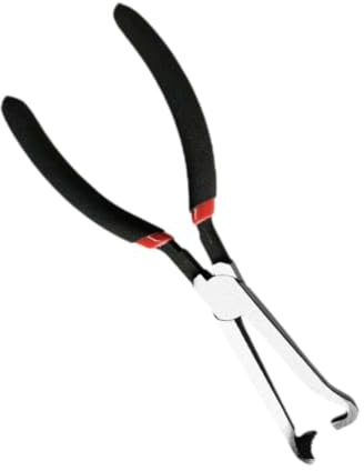 Dickly Electrical Disconnect Pliers Fuel Line Pliers Multipurpose Metal Professional Sturdy Universal for Push Tab Plugs